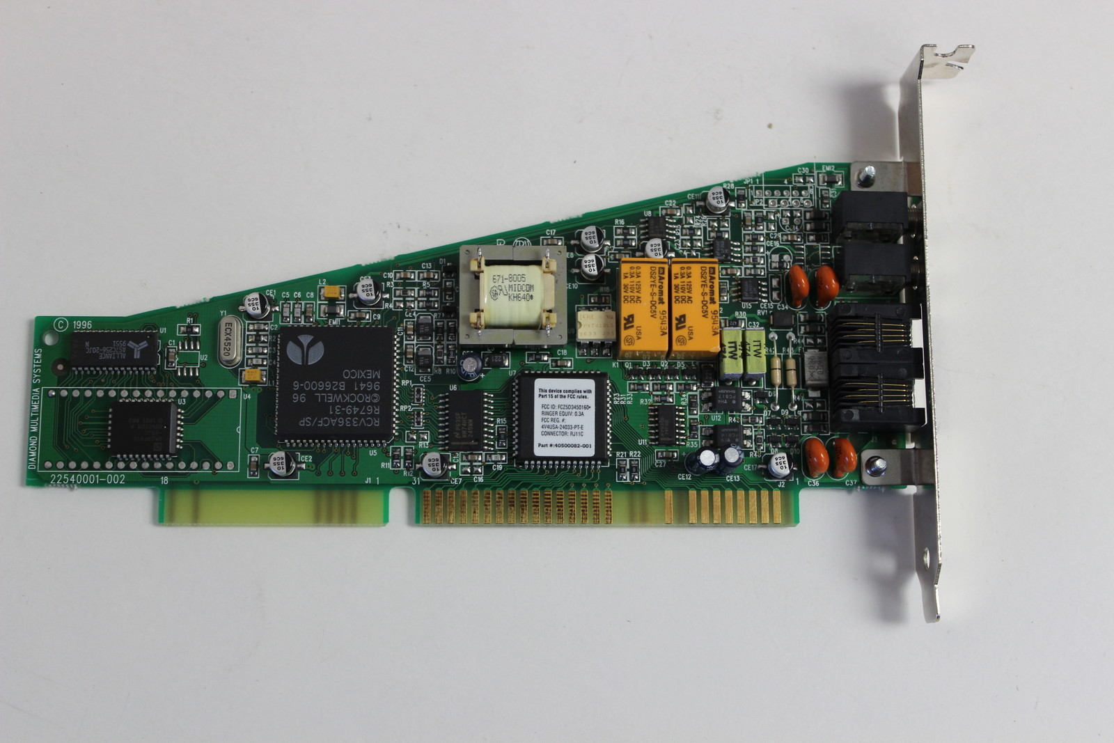 DIAMOND 23540162-002 33.6 ISA SUPRA 336ISP INTERNAL MODEM 22540001-002