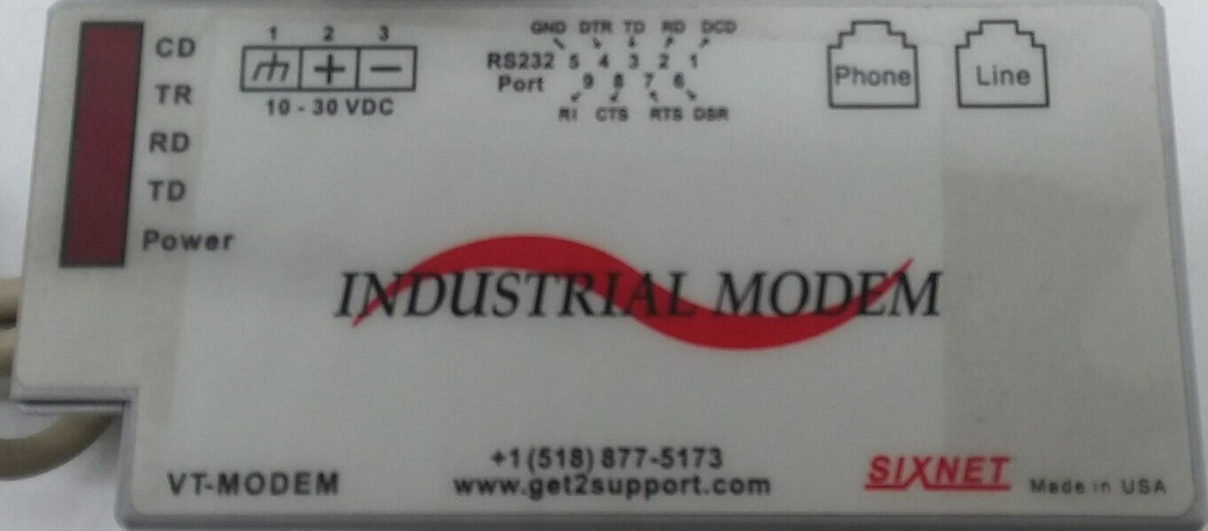 Sixnet VT-MODEM Industrial Modem