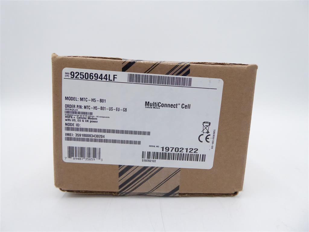 MultiTech MTC-H5-B01 MultiConnect Cell HSPA+ Cellular Modem w/ US, EU, UK power