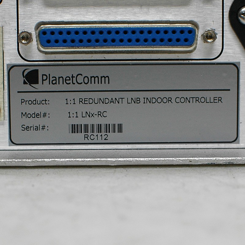 PlanetComm 1:1 LNx-RC Redundant LNB Indoor Controller for PARTS Checksum Error