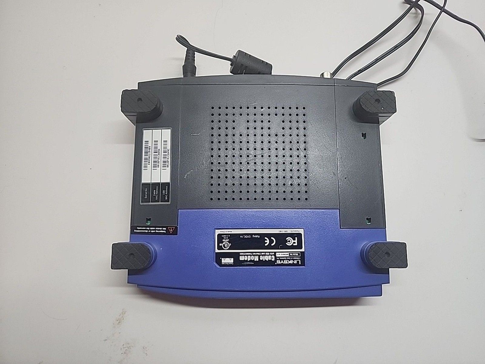 LINKSYS BEFCMU10 Cisco Systems Version 4 Ethernet USB Connections