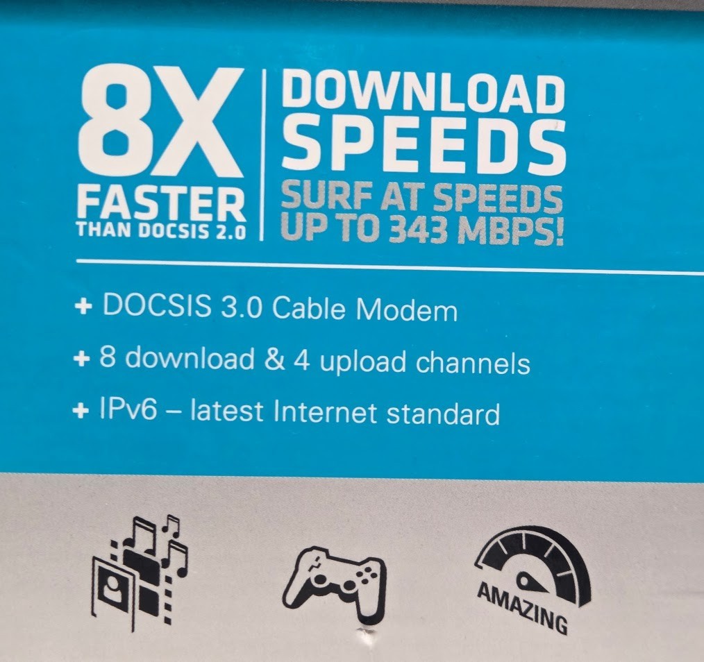 ARRIS SURFboard SB6141 Docsis 3.0 Cable Modem New Open Box
