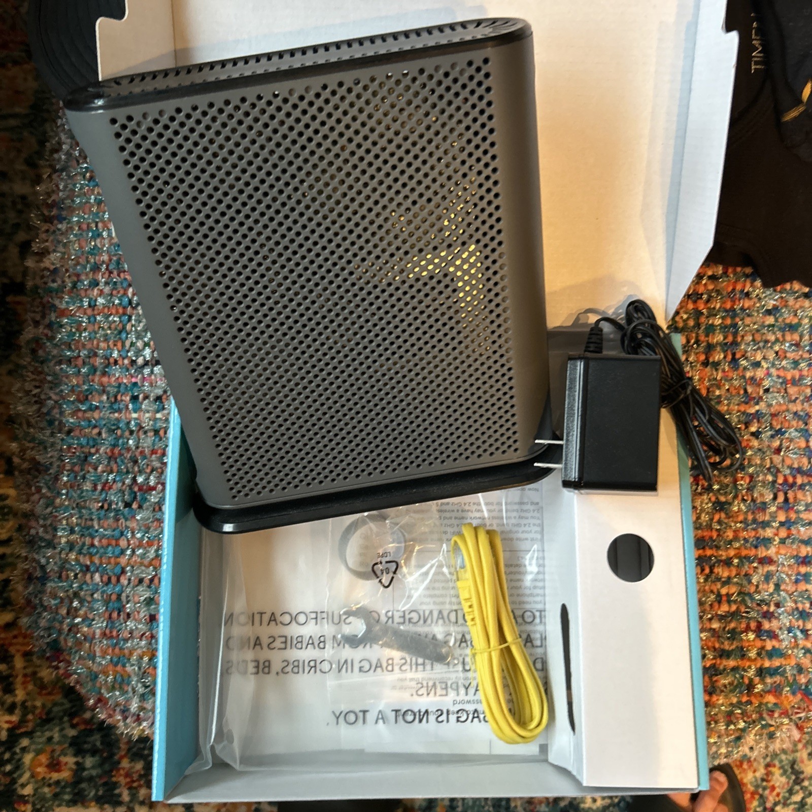 MOTOROLA MG7540 16×4 Cable Modem Plus AC1600 Dual Band Wi-Fi Router