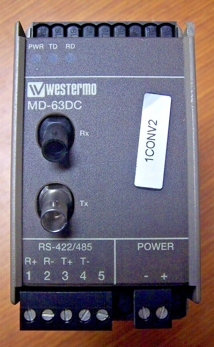 🔥 WESTERMO MD-63DC ST SINGLE 12-36 VDC 3071-0401 TYPE MD-63ST SINGEL