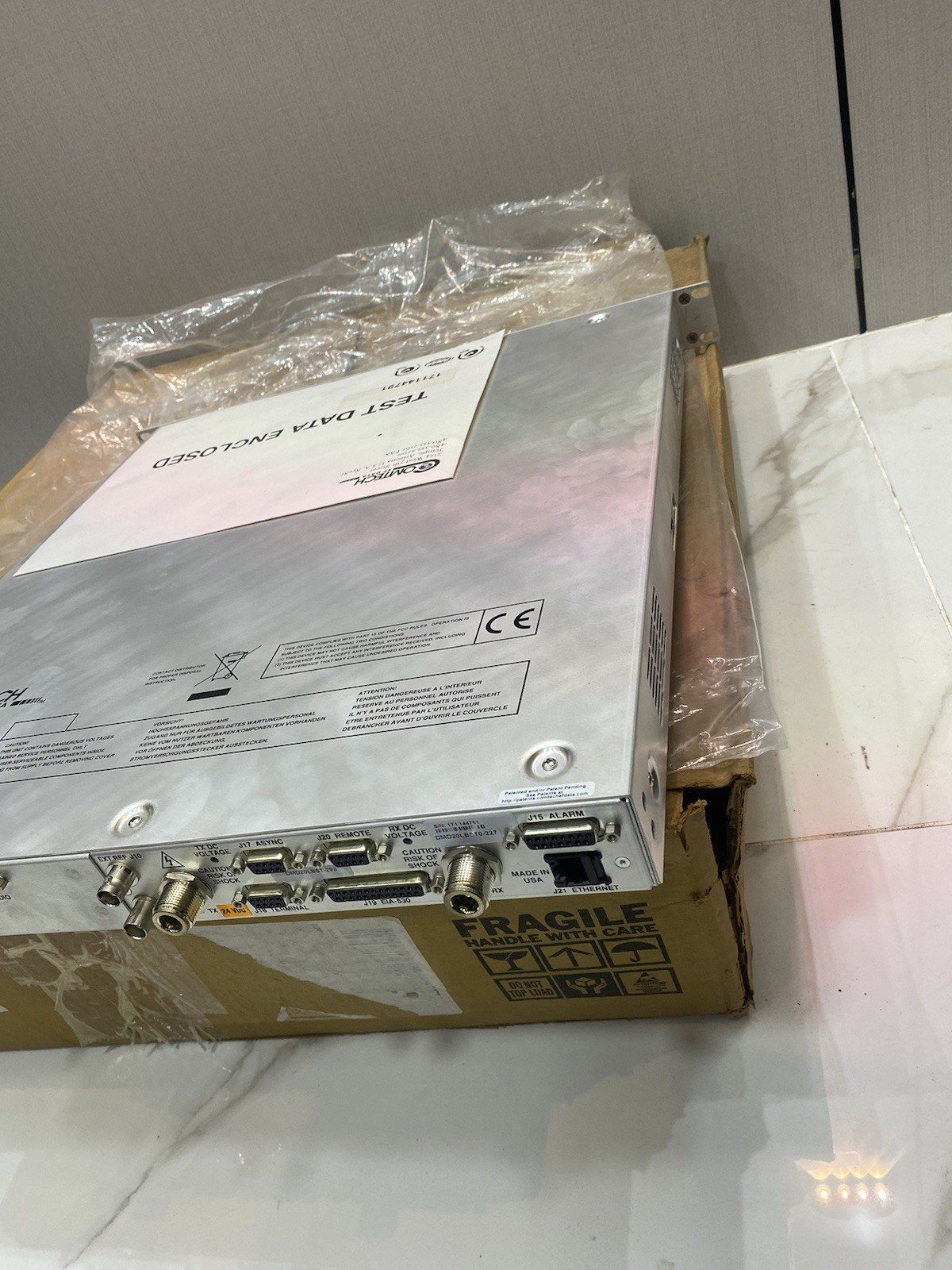 COMTECH EF DATA RADYNE DMD20 L-Band SATELLITE MODEM DMD20LBST0-227