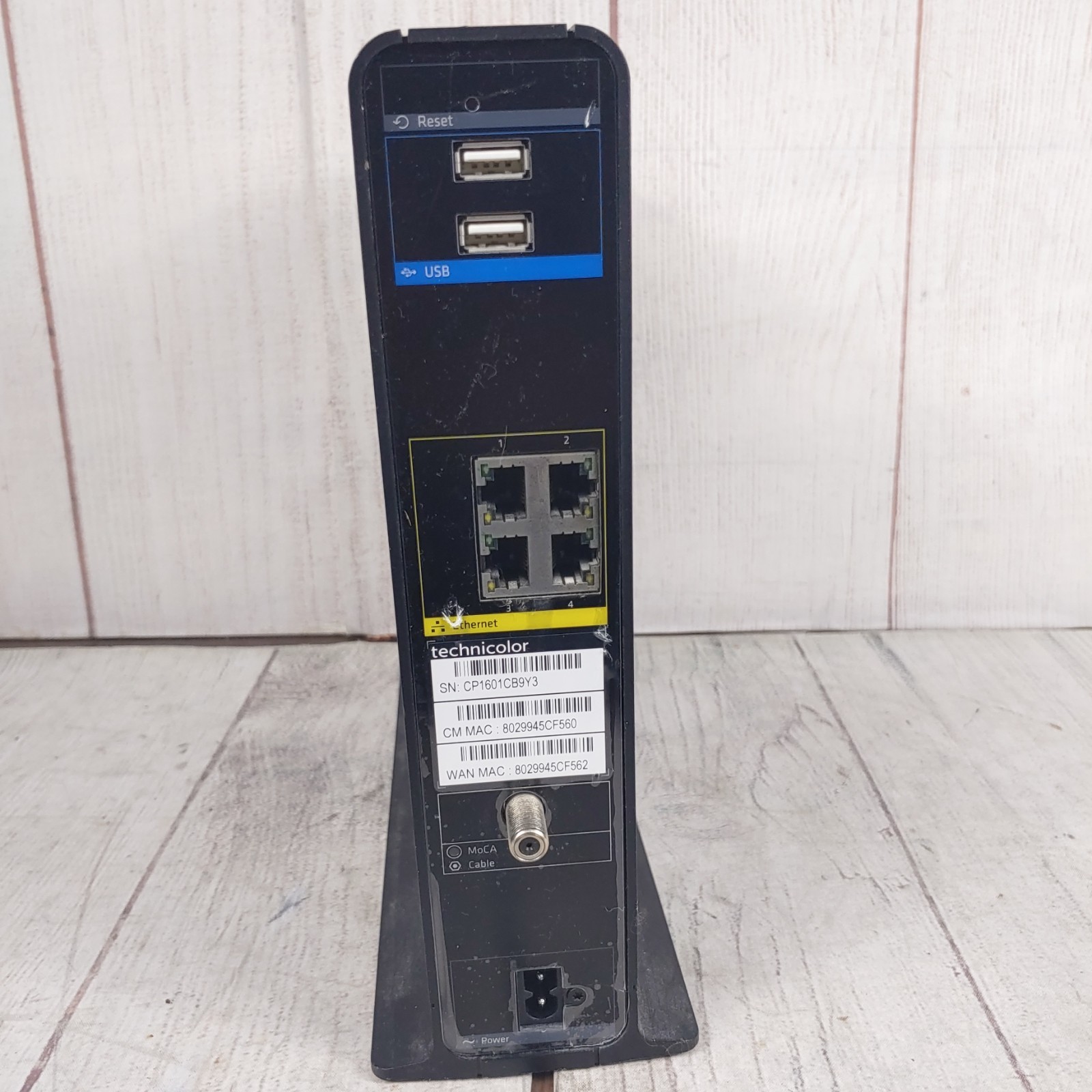 Technicolor TC8715D DOCSIS 3.0 Cable Modem Wi-Fi Router Gateway Dual Band TESTED