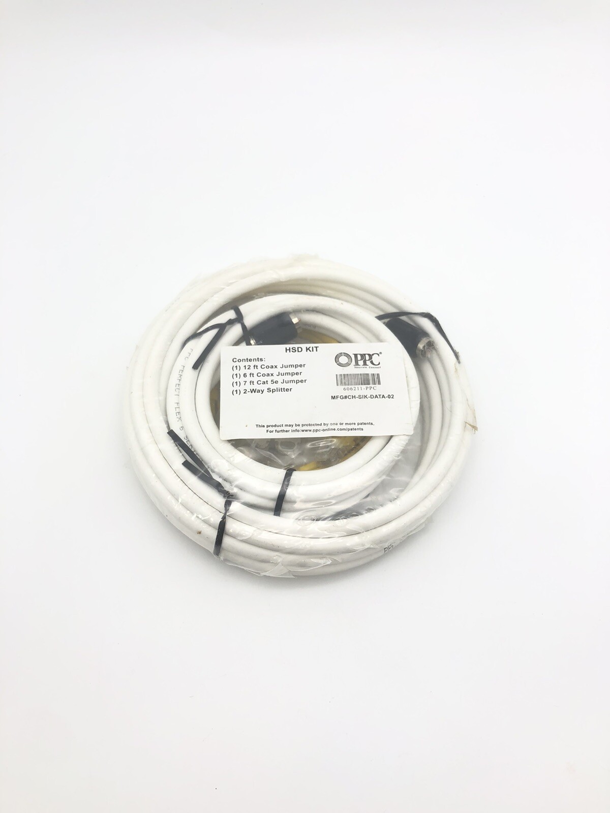 PPC HSD Kit 12ft Coax Jumper 606211-PPC Plus Extras