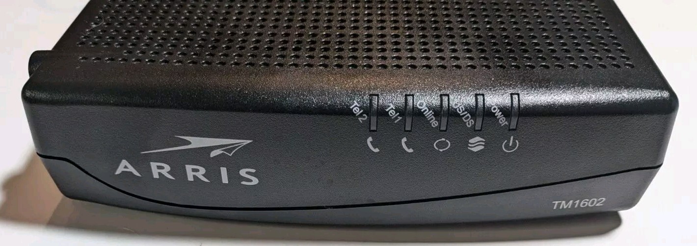 Arris TM1602A Docsis 3.0 Telephony Cable Modem