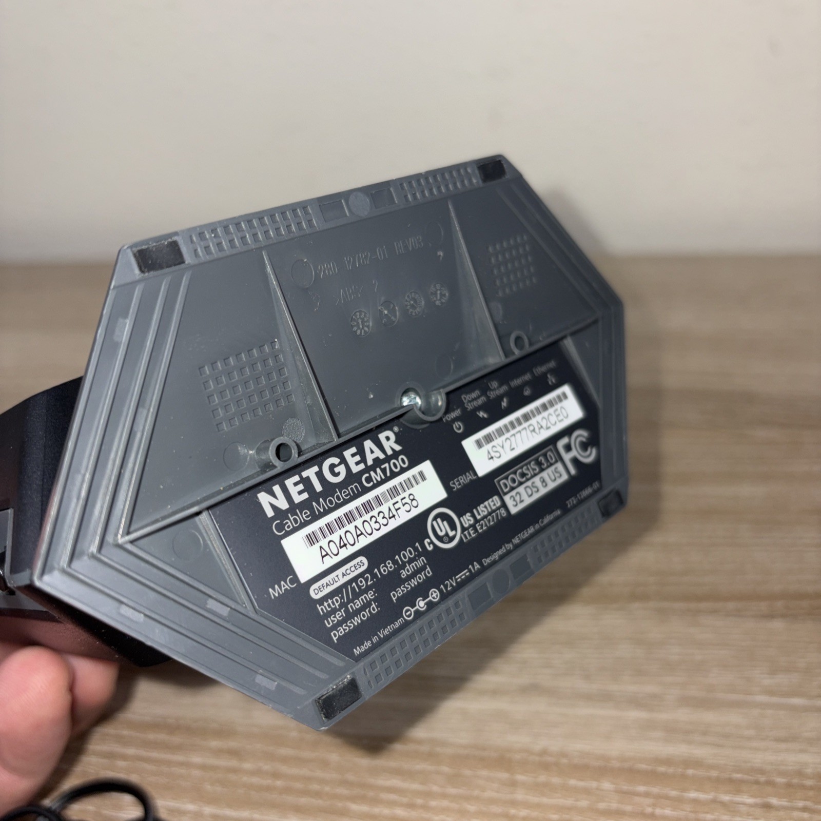 NETGEAR CM700 (32×8) DOCSIS 3.0 Gigabit Cable Modem. Charter & more (CM700)