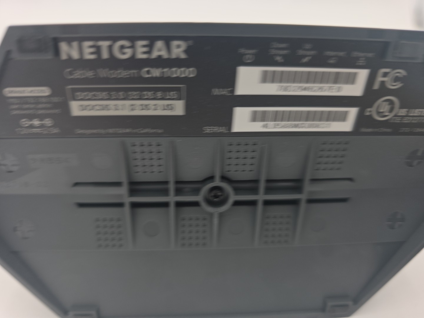 NETGEAR Nighthawk CM1000 DOCSIS 3.1 Cable Modem With Cables