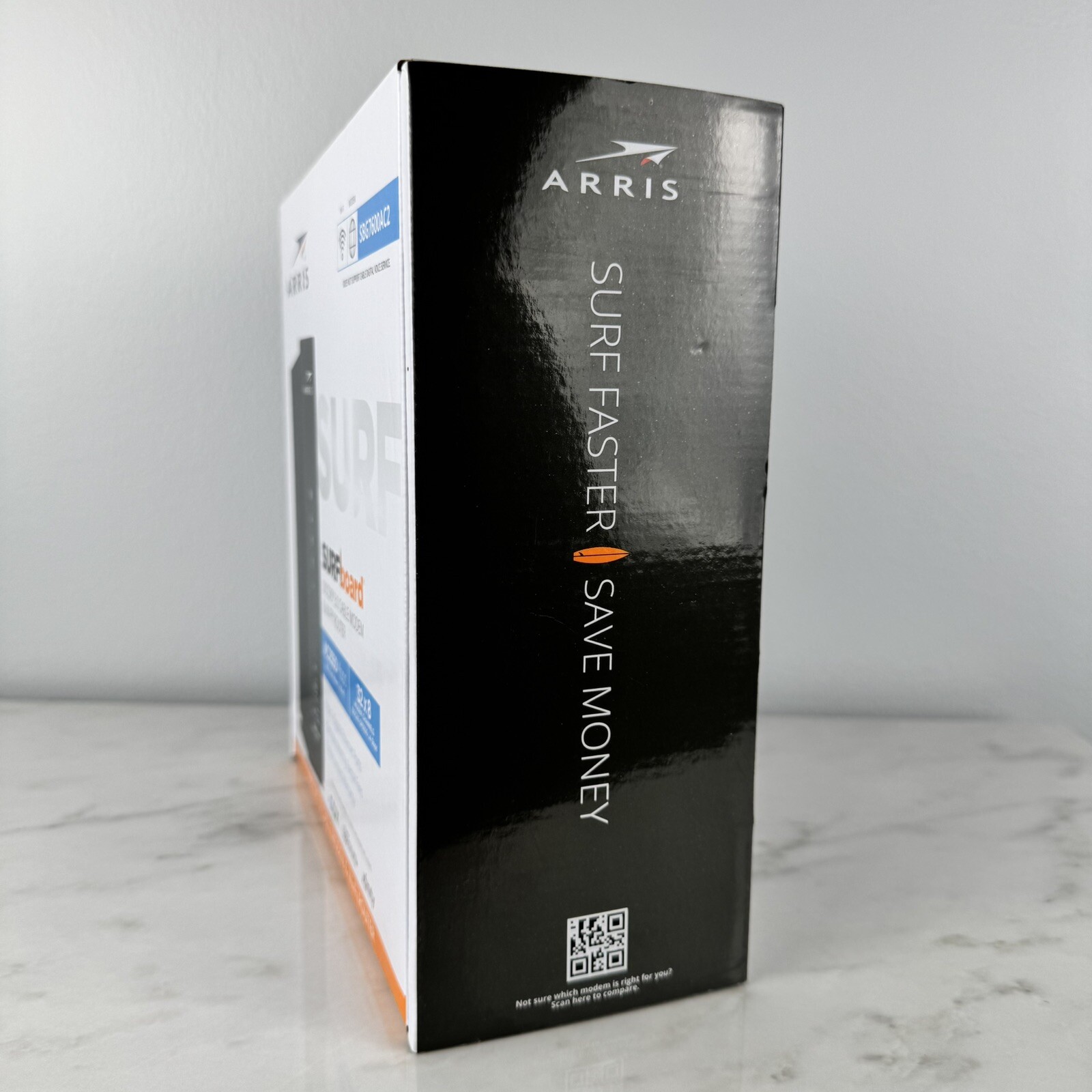 Arris ‎SBG7600AC2 Cable Modem Plus Internet Home Wifi Router Networking Black