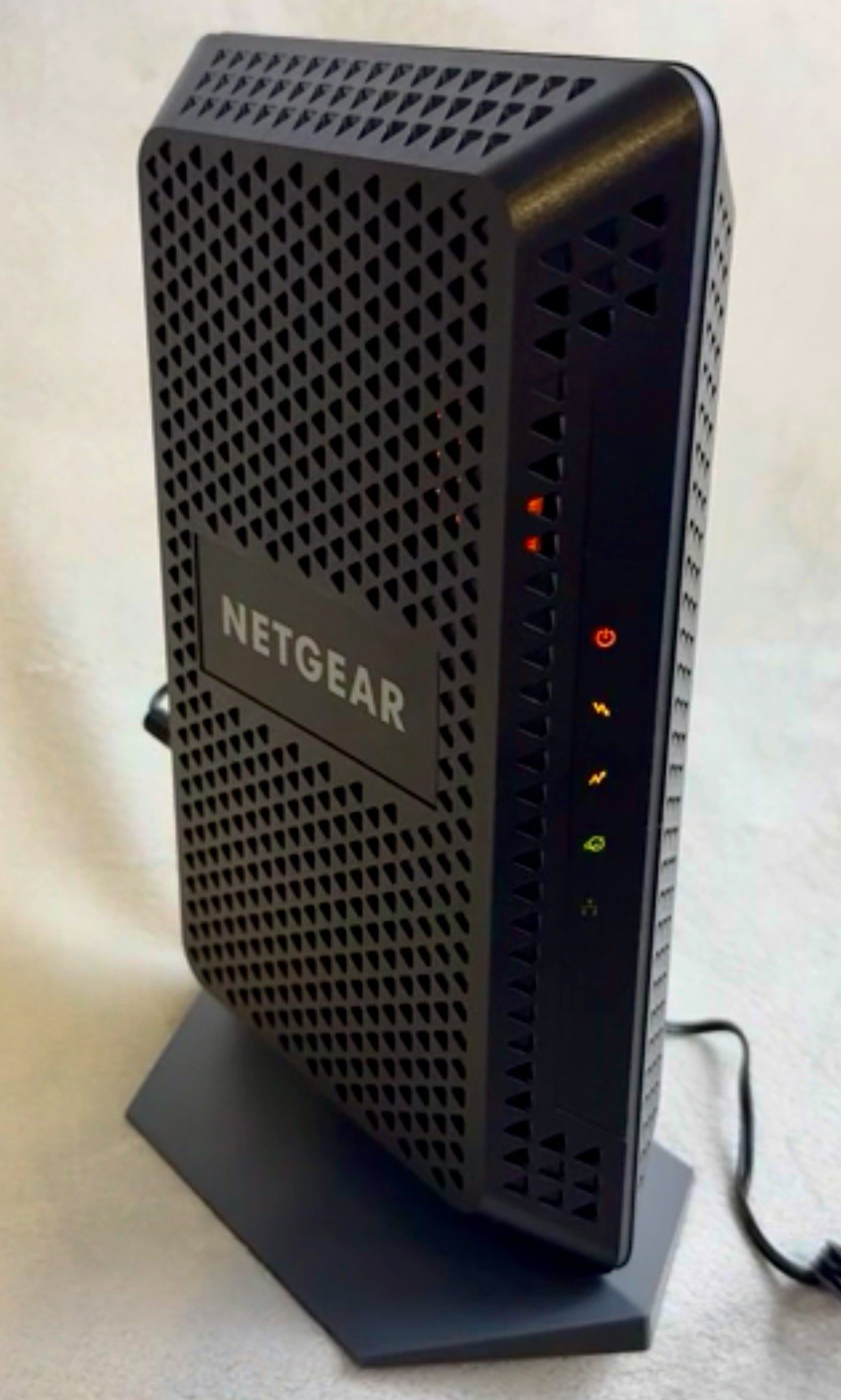 Netgear CM600 Cable Modem DOCSIS 3.0 24×8 Xfinity Cox Spectrum Tested Works