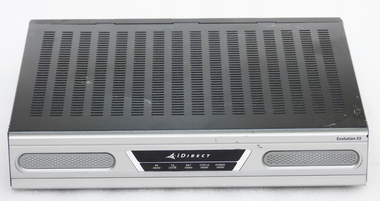 IDIRECT X5 SERIES SATELLITE ROUTER DATA TRAFFIC E0000355-0004 COMMUNICATION UNIT