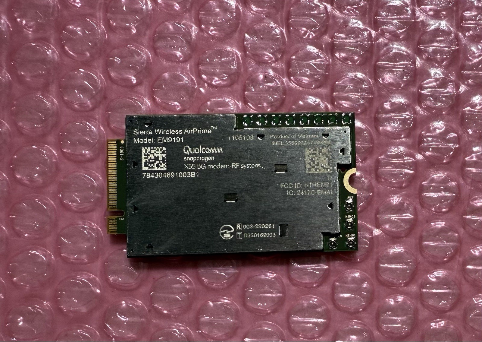 Sierra Wireless AirPrime EM9191 5G NR Sub-6 GHz M.2 Broadband Module