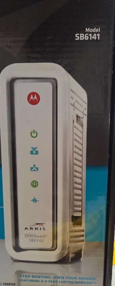 ARRIS SURFboard SB6141 Docsis 3.0 Cable Modem New Open Box
