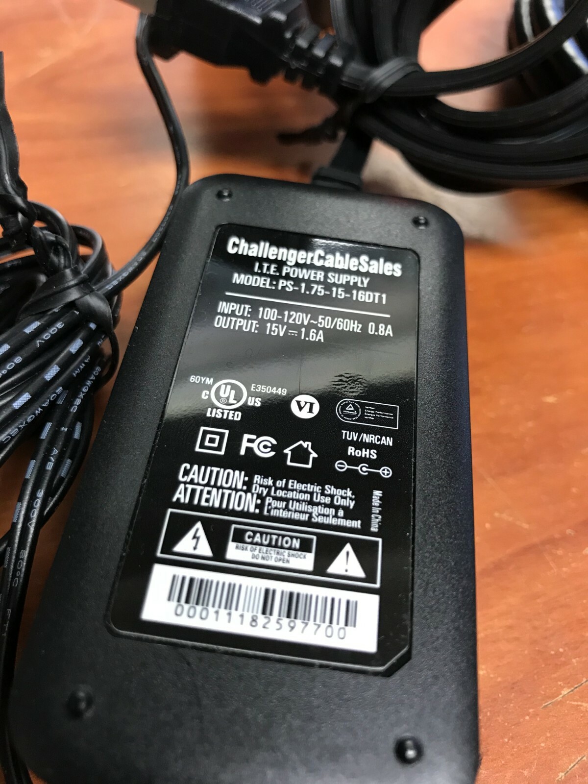 Technicolor Model DPC3216 DOCSIS 3.0 16×4 Cable Modem w/ Power Supply & Cable