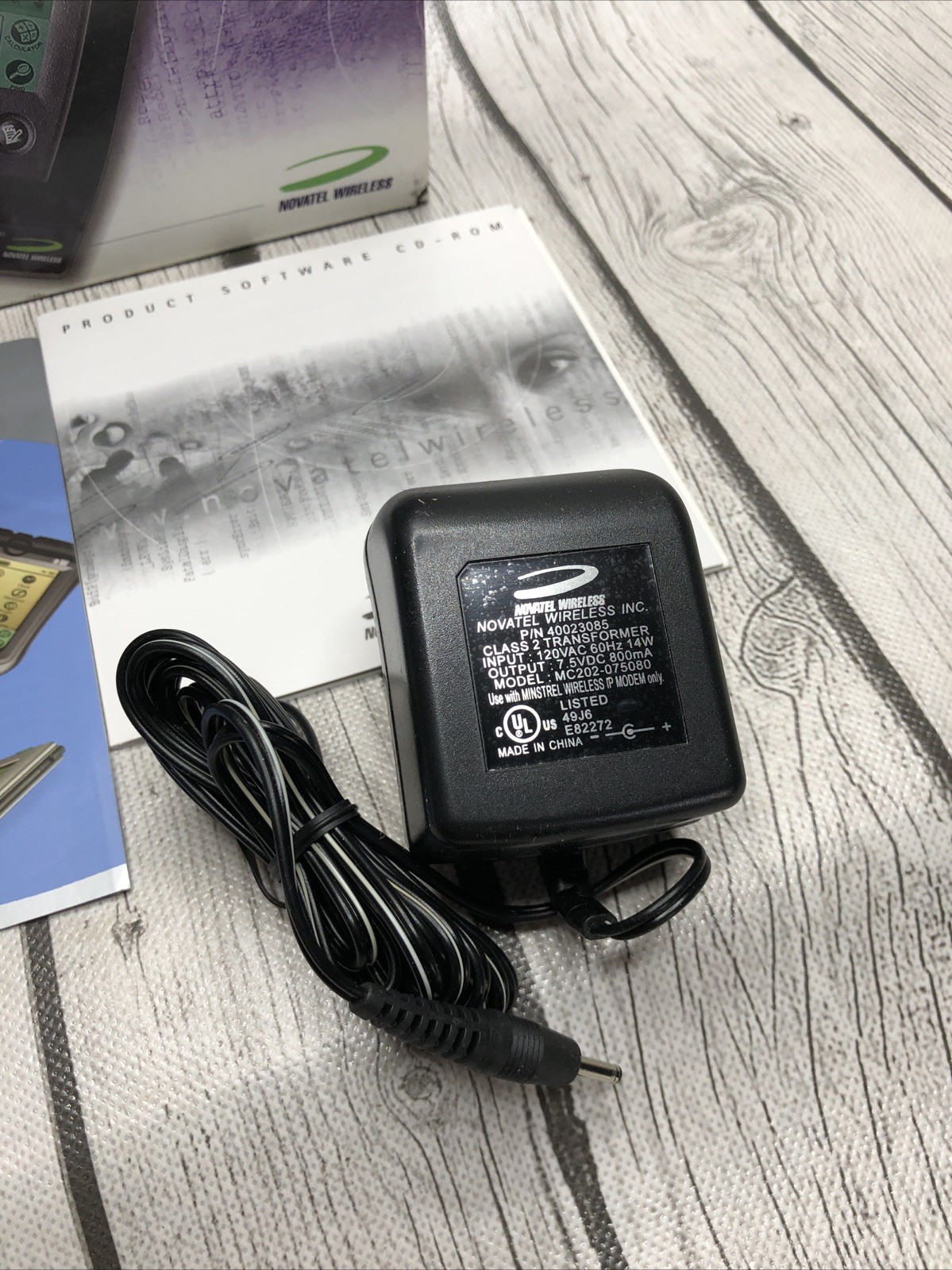 Vintage Novatel Wireless Minstrel II ACCESSORIES ONLY