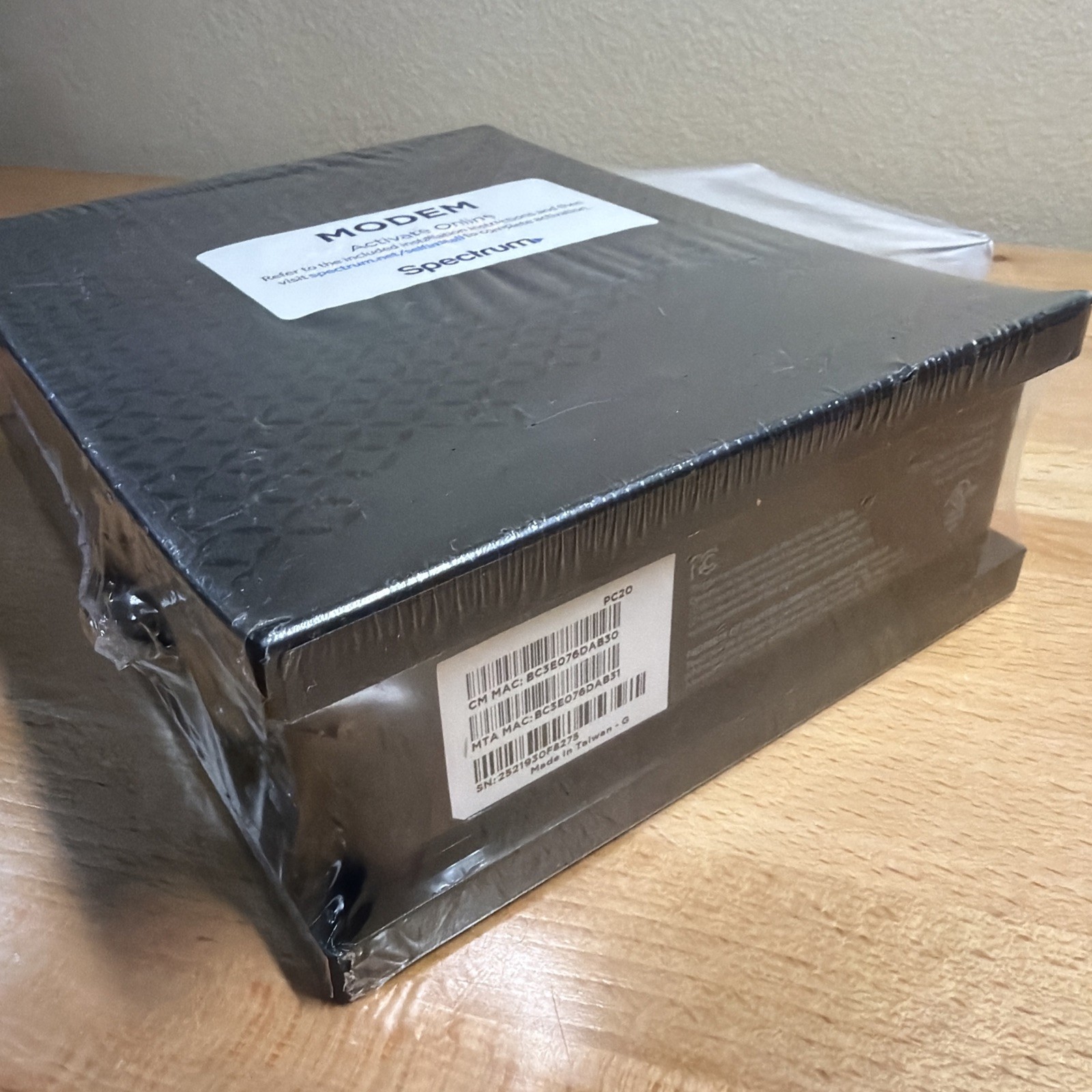 New Spectrum Hitron E31N2V1 DOCSIS 3.1 Voice Internet Cable Modem eMTA