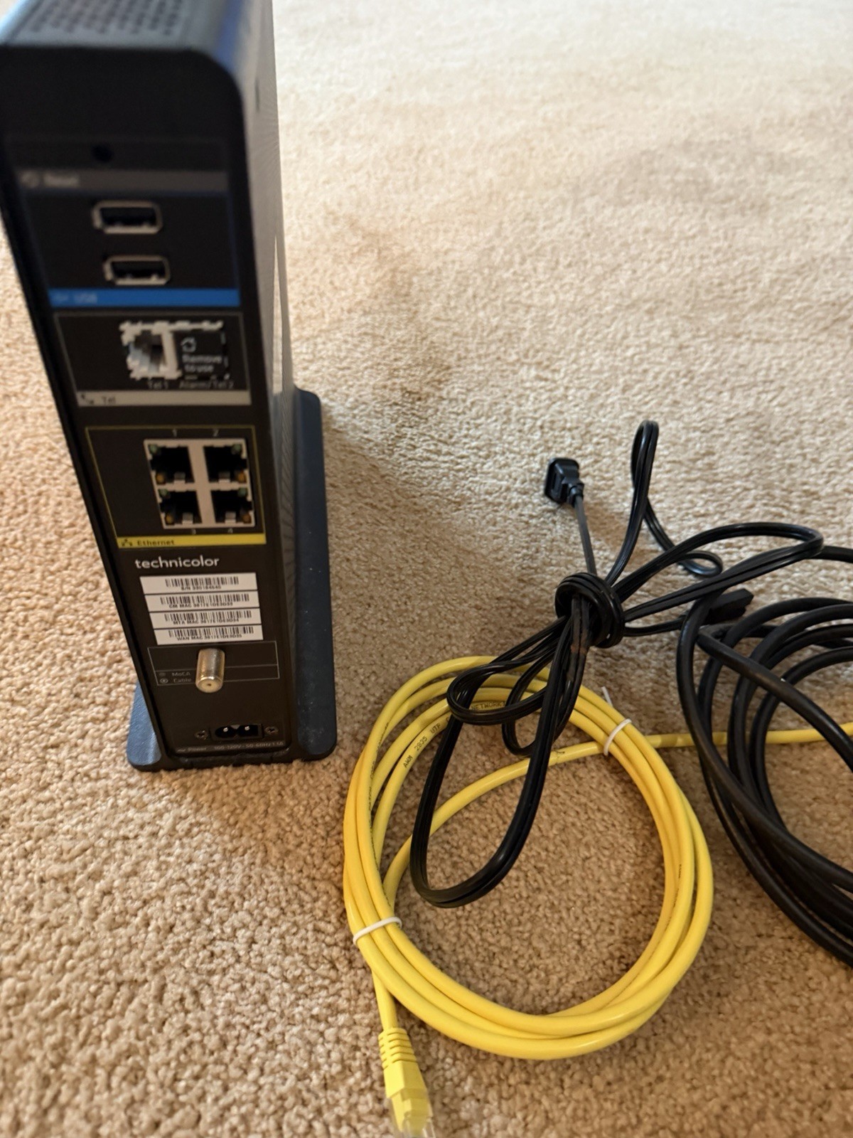 COMCAST Business Modem Router BWG DPC3941B Dual Band WiFi
