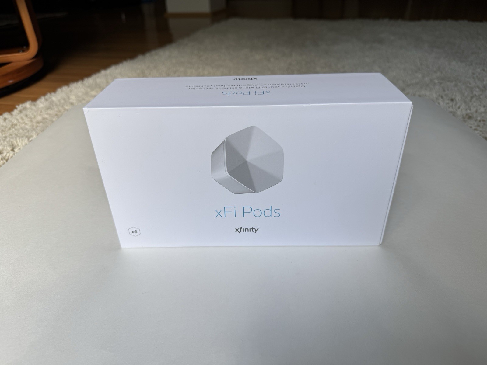 1st Gen Xfinity XFI Pods Wifi Network Range Extender – White, Pack of 6