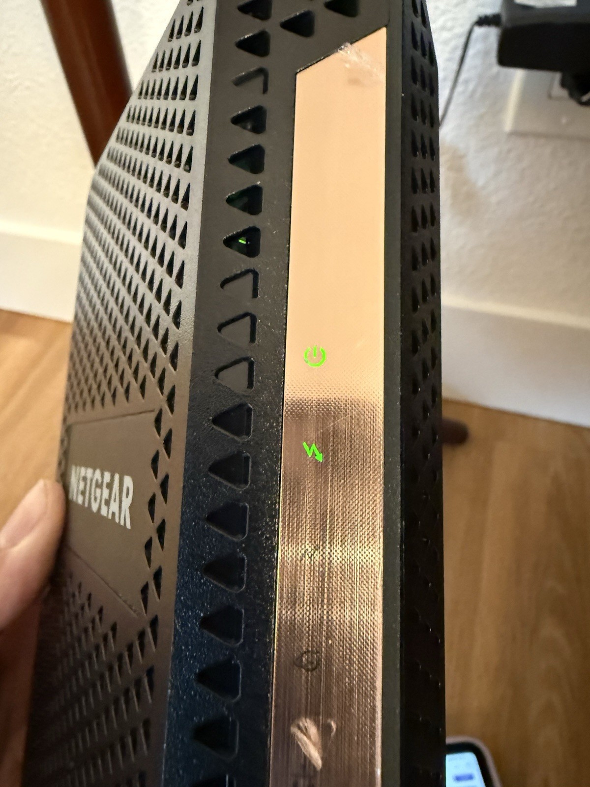 NETGEAR Nighthawk CM1100 Cable Modem DOCSIS 3.1 Gigabit Black Power Adapter 0D04