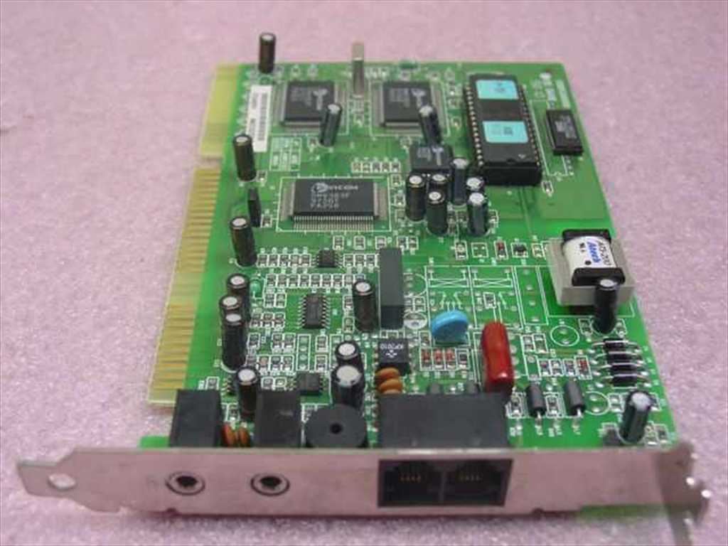 Davicom Voice Modem Serial Wave Card – Vintage 3334BDV