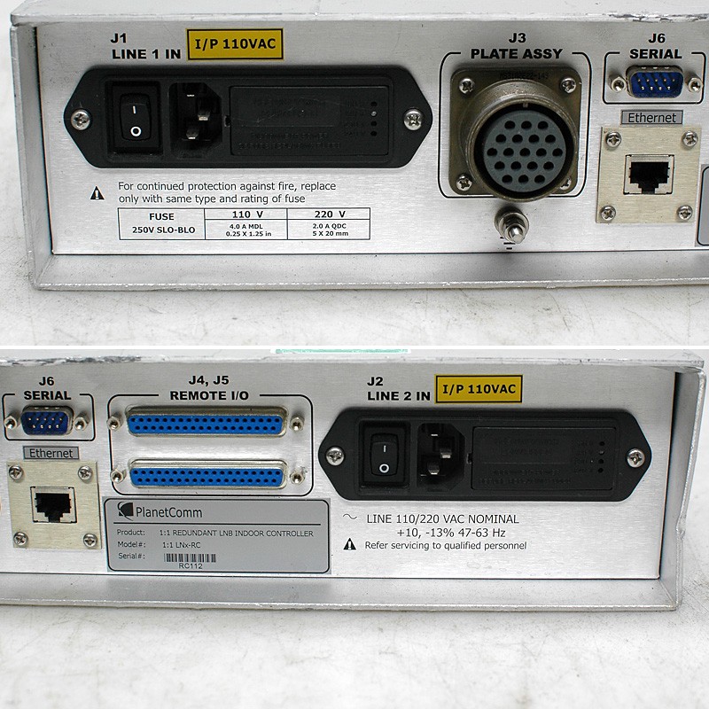 PlanetComm 1:1 LNx-RC Redundant LNB Indoor Controller for PARTS Checksum Error
