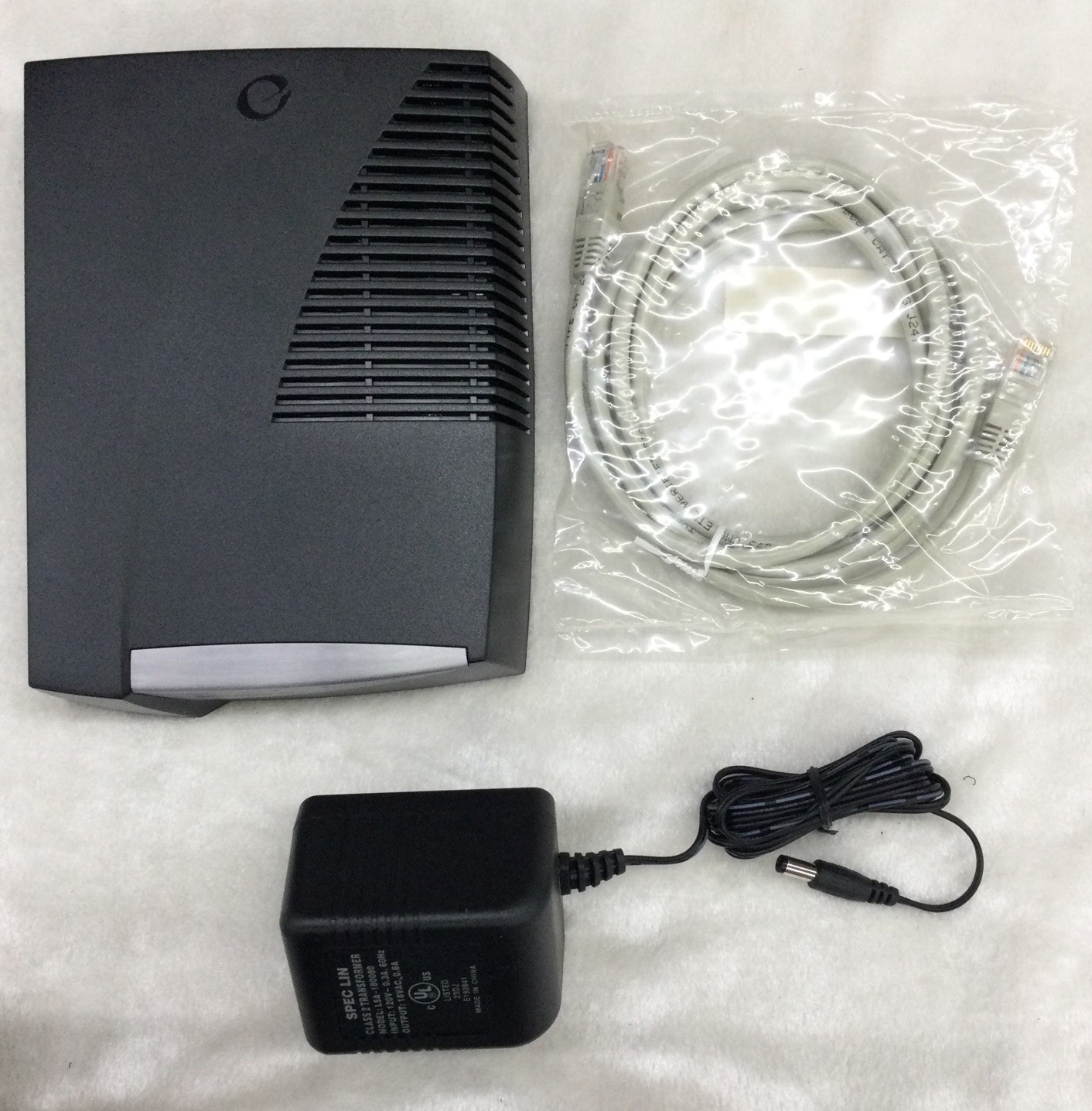 Efficient Networks SpeedStream 5360 Modem with Transformer and Cable