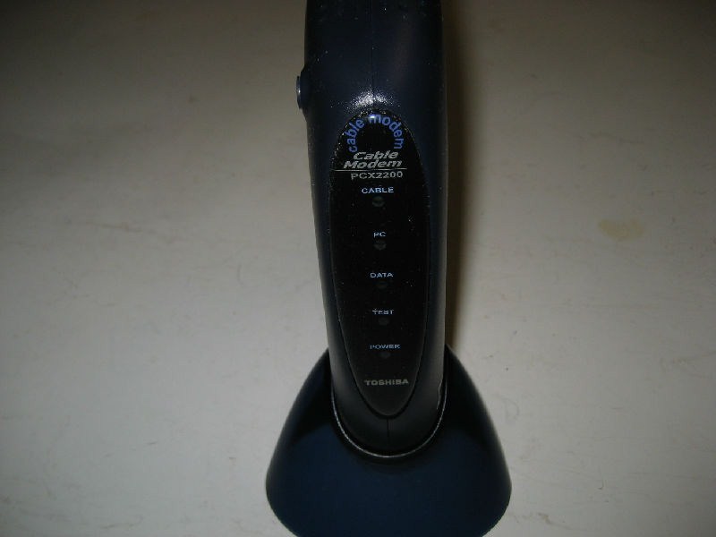 Toshiba DOCSIS Cable PCX2200 (DAZ8817F) 43 Mbps Modem