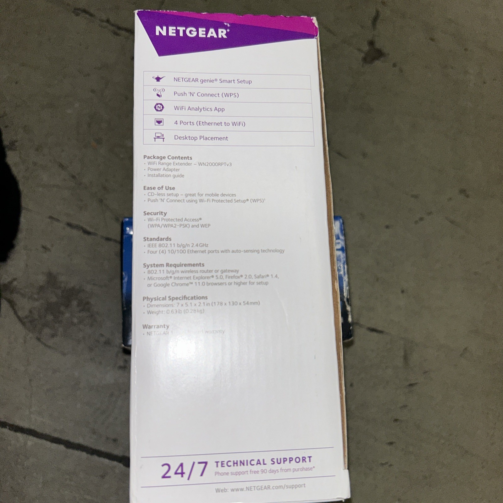 NETGEAR WiFi Range Extender 300N
