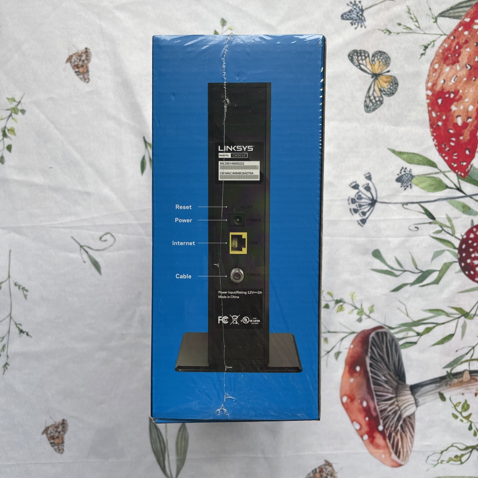 Linksys DOCSIS 3.0 16×4 Cable Modem #CM3016 New In Box Sealed Cox Charter