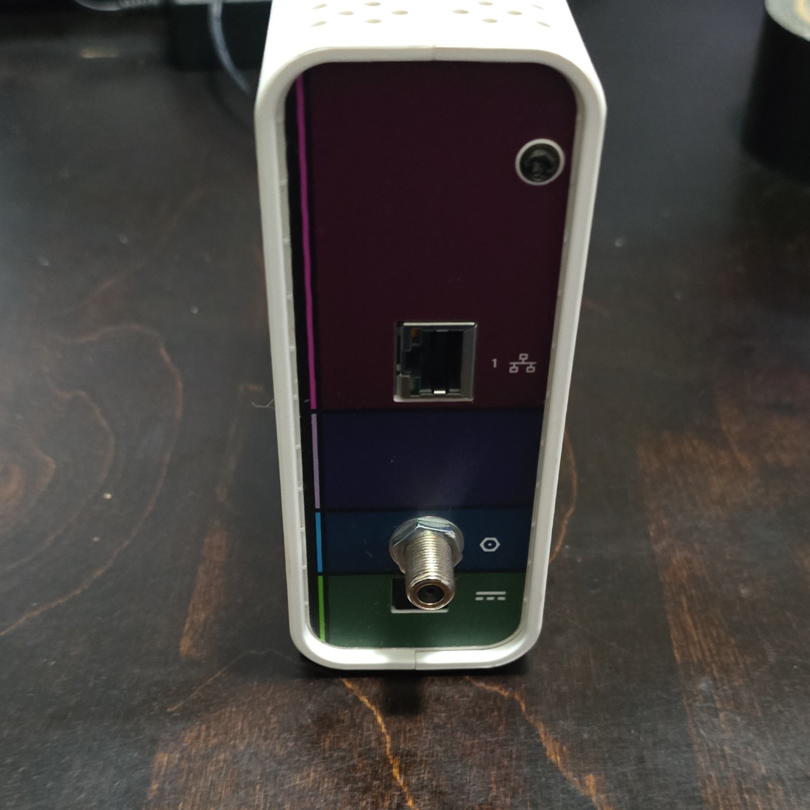 ARRIS SURFboard SB6183 Cable Modem Ethernet Coaxial White 1 LAN Port