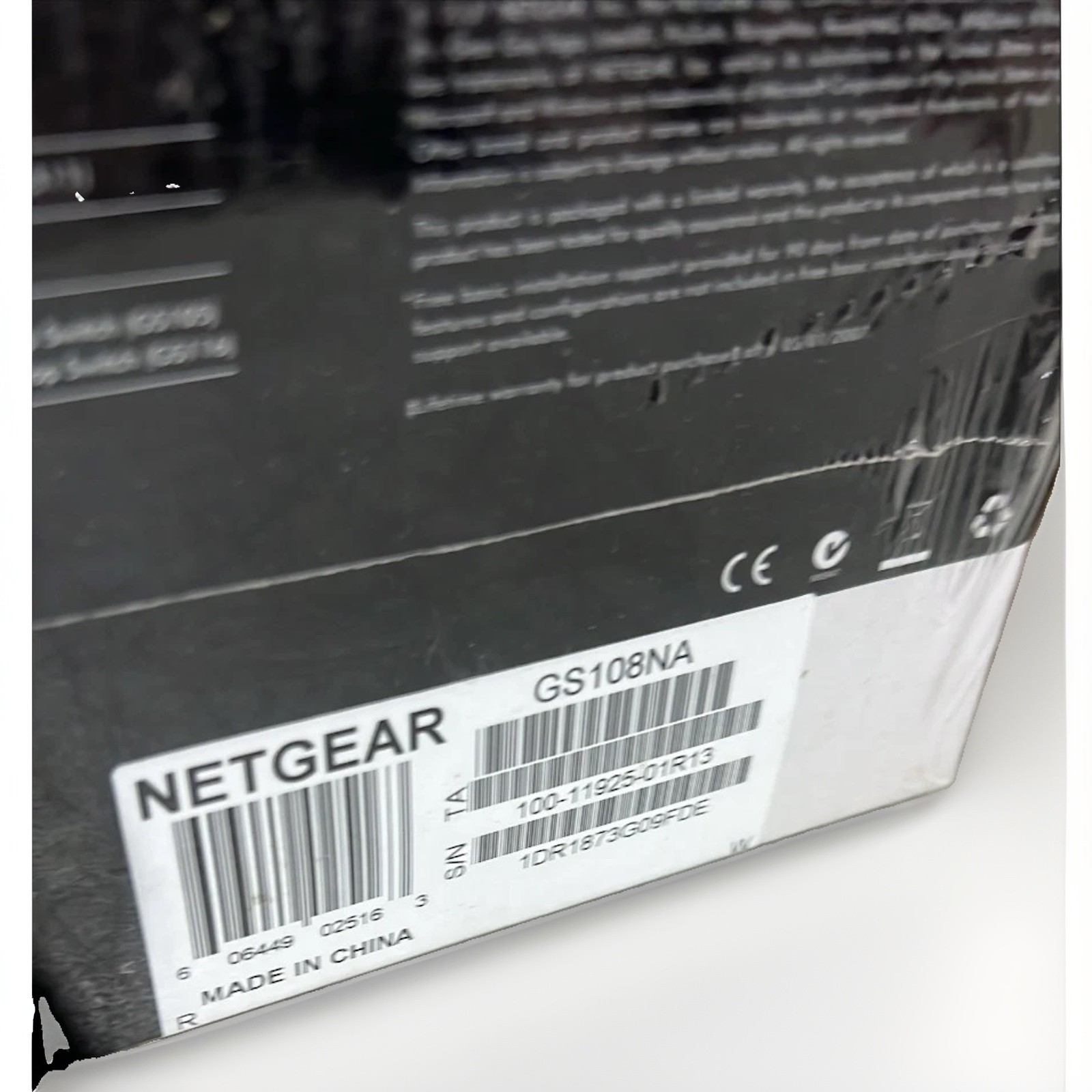 Netgear Prosafe 8 Port Gigabit Switch GS108 10/100/1000 Mbps New A8 WIFI SIGNAL