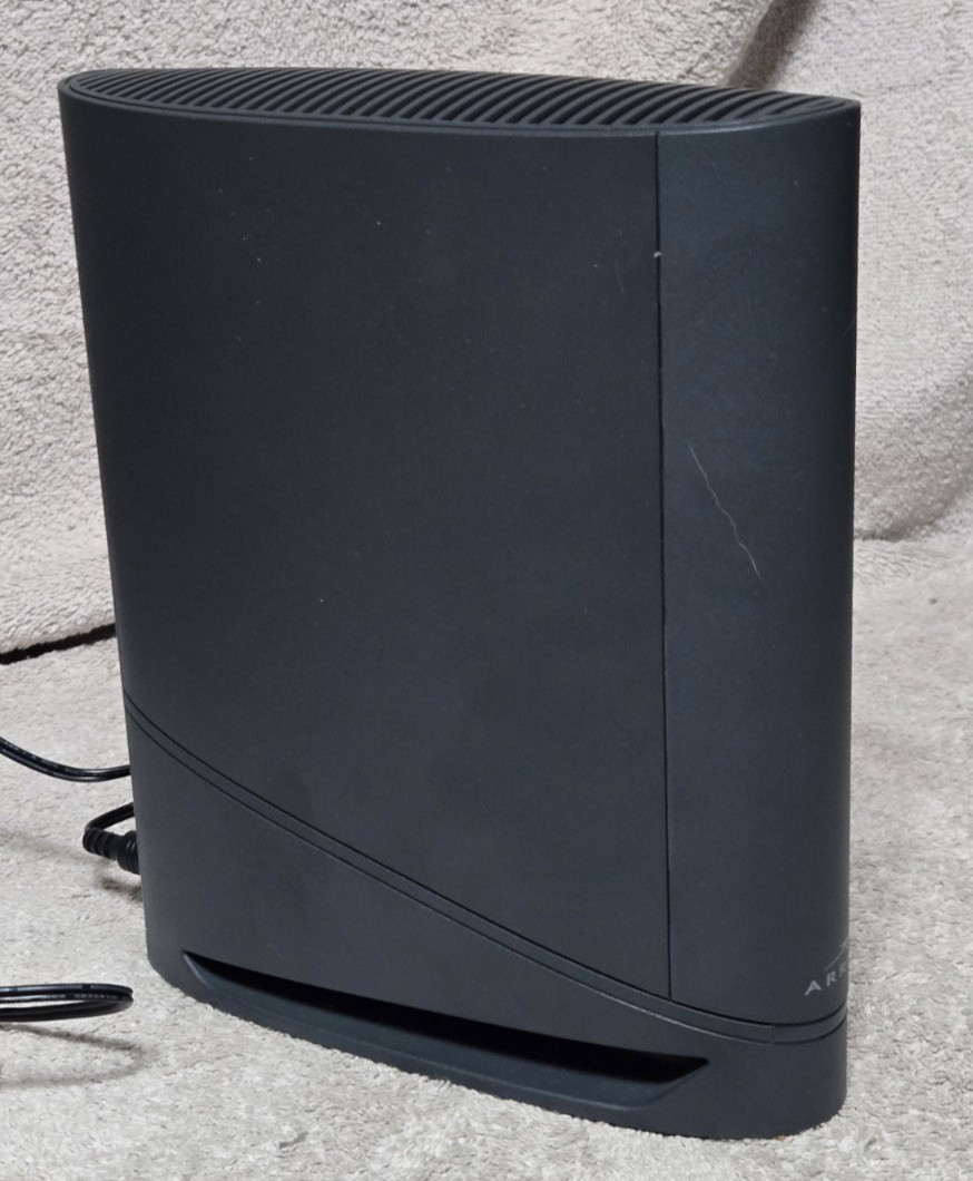 ARRIS CABLE MODEM ROUTER COMBO ~ G34 ~ Fast DOCSIS 3.1 Gigabit WiFi 6 – 1 Gbps