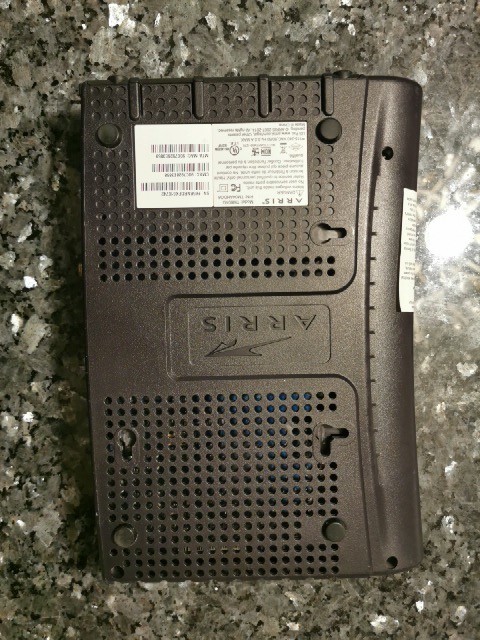 Arris TM604G TM04AHDG6 Ethernet Internet Telephone 4 Port, No Power Cord