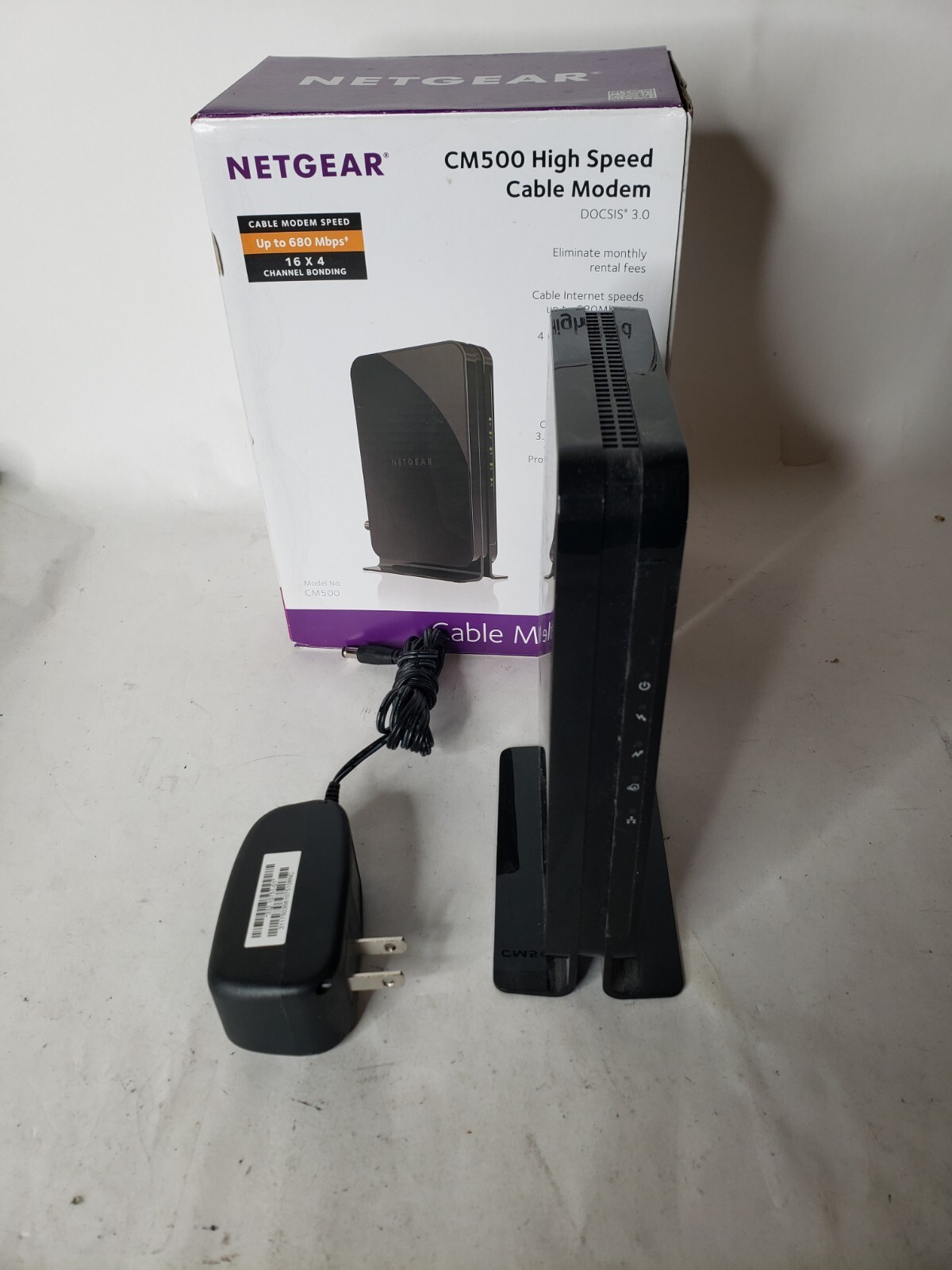 NETGEAR CM500 DOCSIS 3.0 High Speed Cable Modem Comcast Spectrum XFINITY COX