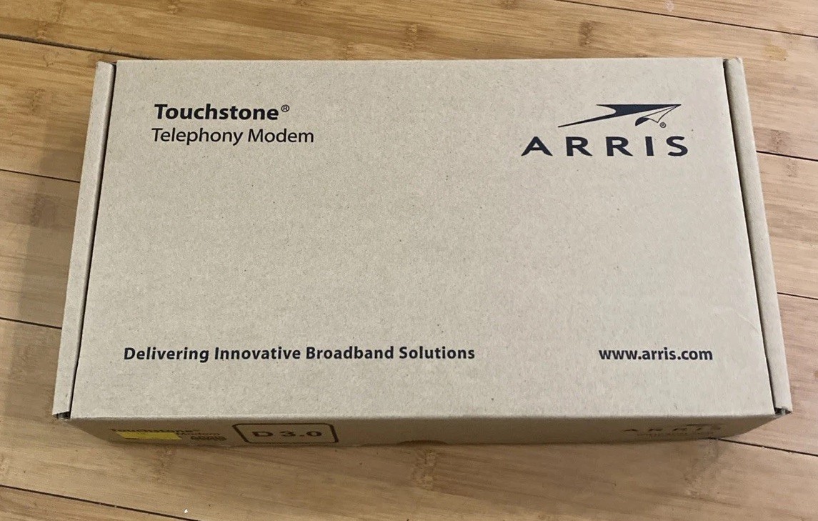 ARRIS Touchstone TM804 Telephony Cable Modem D3.0 New