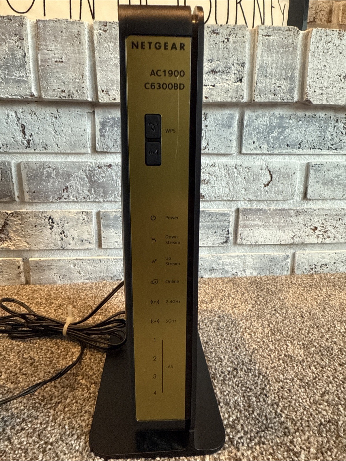 Netgear C6300BD AC1900 Docsis 3 Cable Modem Wireless Router Comcast Xfinity COX
