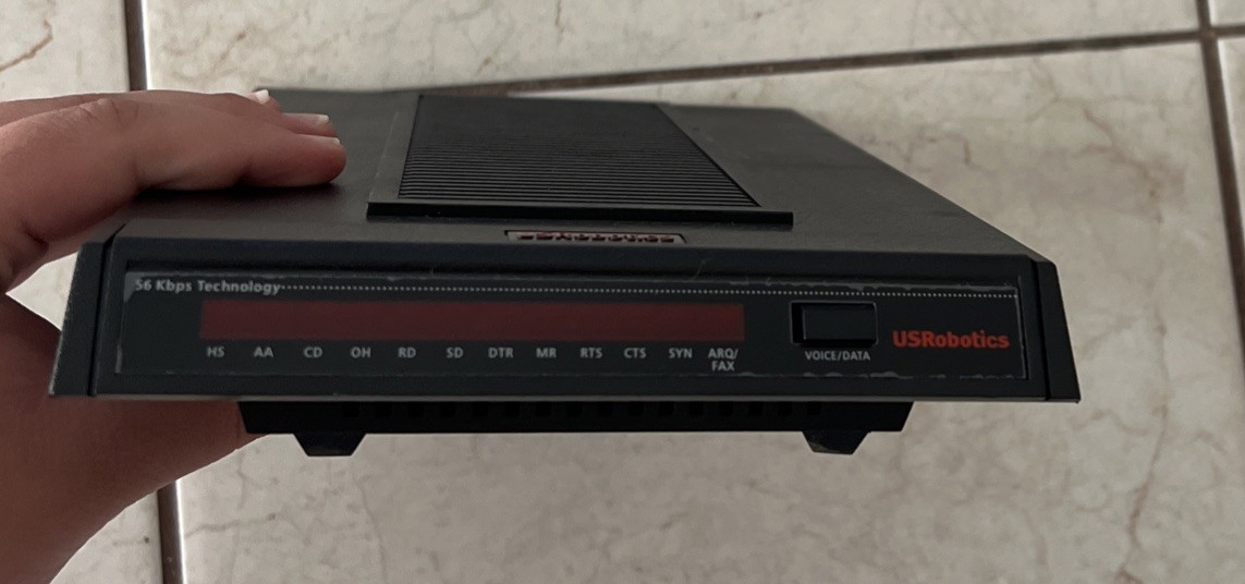 US Robotics 56 Kbps Technology Business Modem 3453c #F6