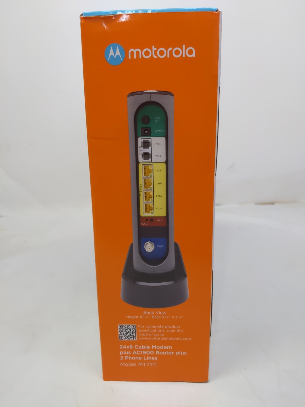 MOTOROLA MT7711 24X8 Cable Modem/Router 2 Phone Ports DOCSIS 3.0 Comcast XFINITY