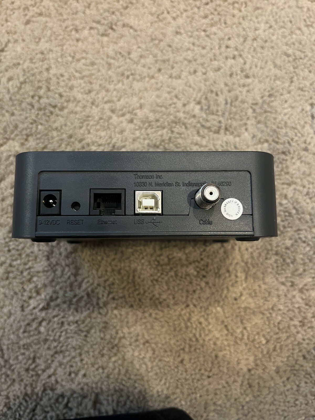 RCA Model: DCM325 Digital Broadband with 12VDC and Cat.5 Ethernet Cable