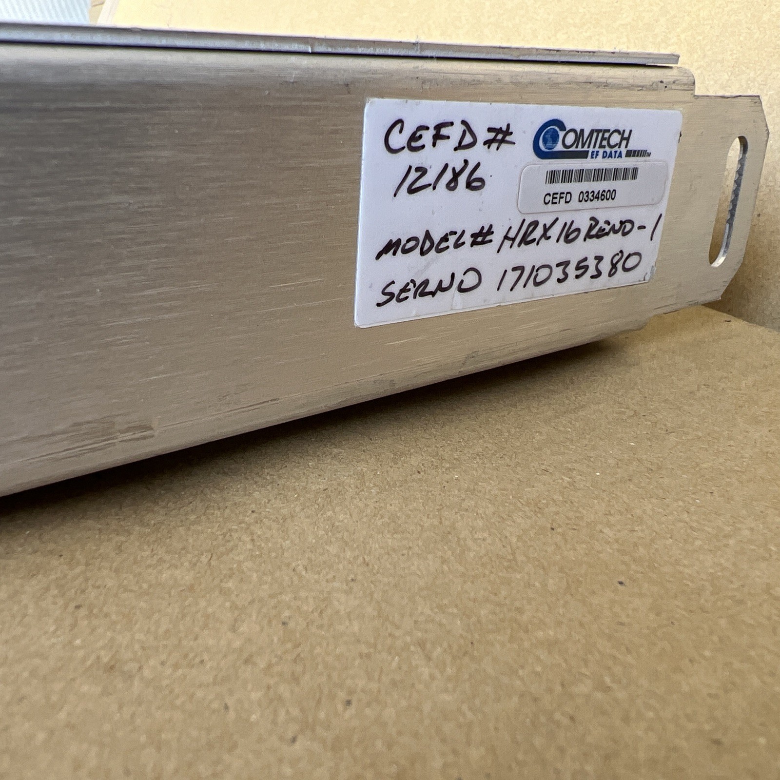 comtech EF DATA HRX-16-R Heights remote Multichannel receiver