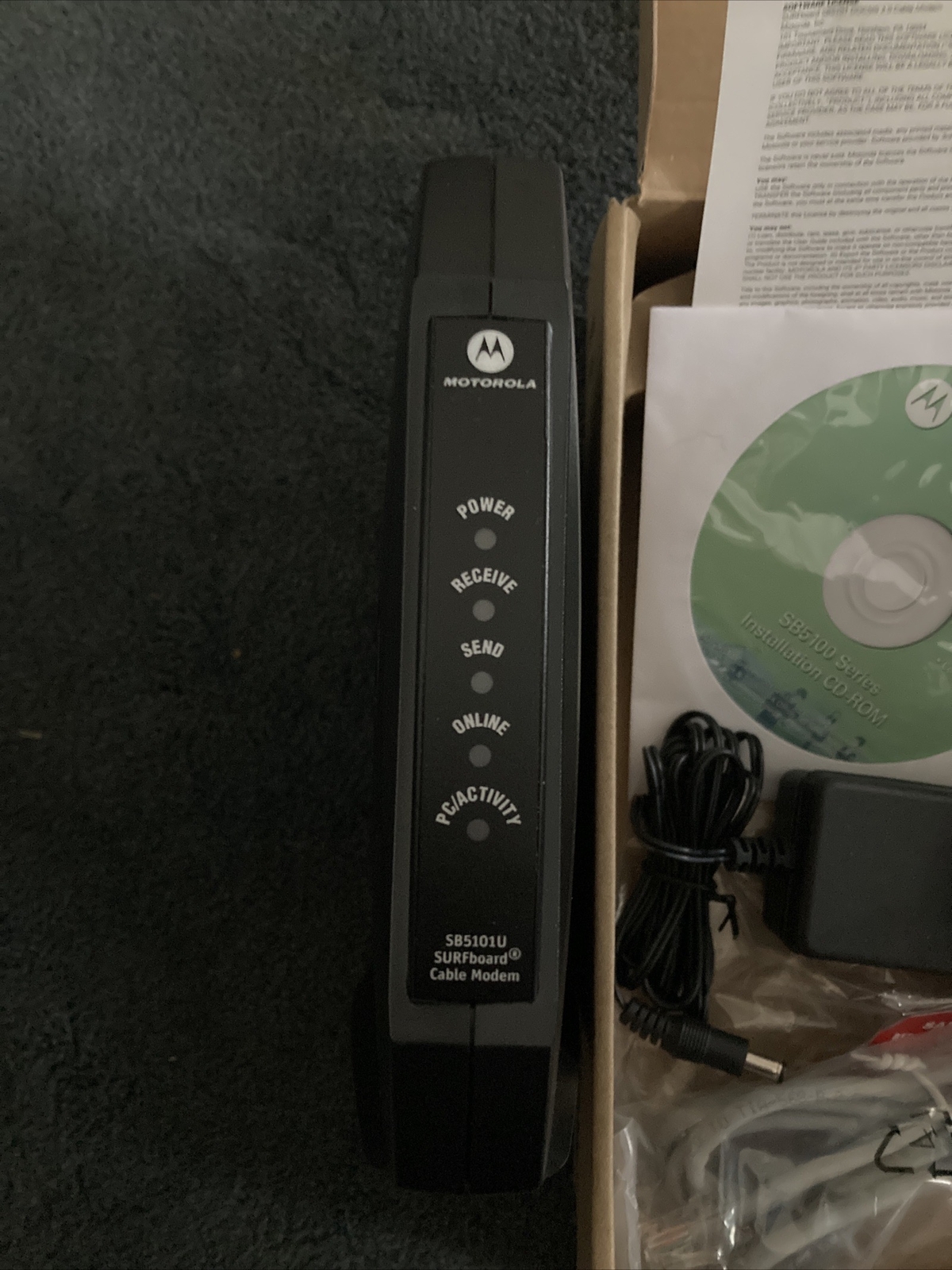 Motorola SURFboard SB5101 (SB515290-087-00) 38 Mbps