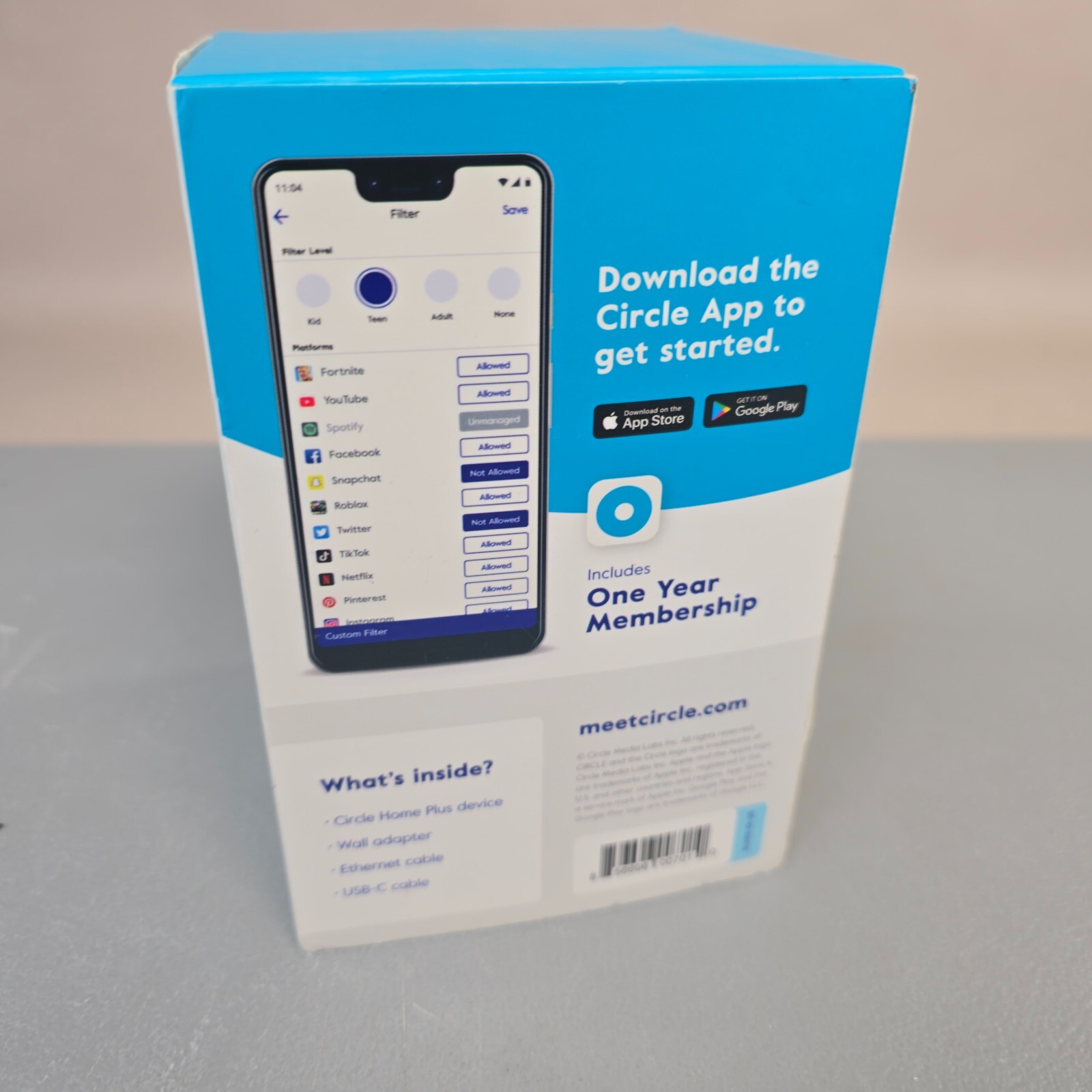 Circle Home Plus – Parental Controls – LN w/ Original Box Complete