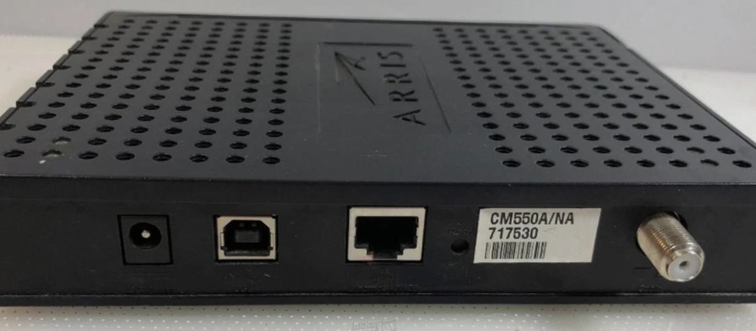 Arris / Touchstone CM550A DOCSIS 2.0 Cable Modem Router Easy Install