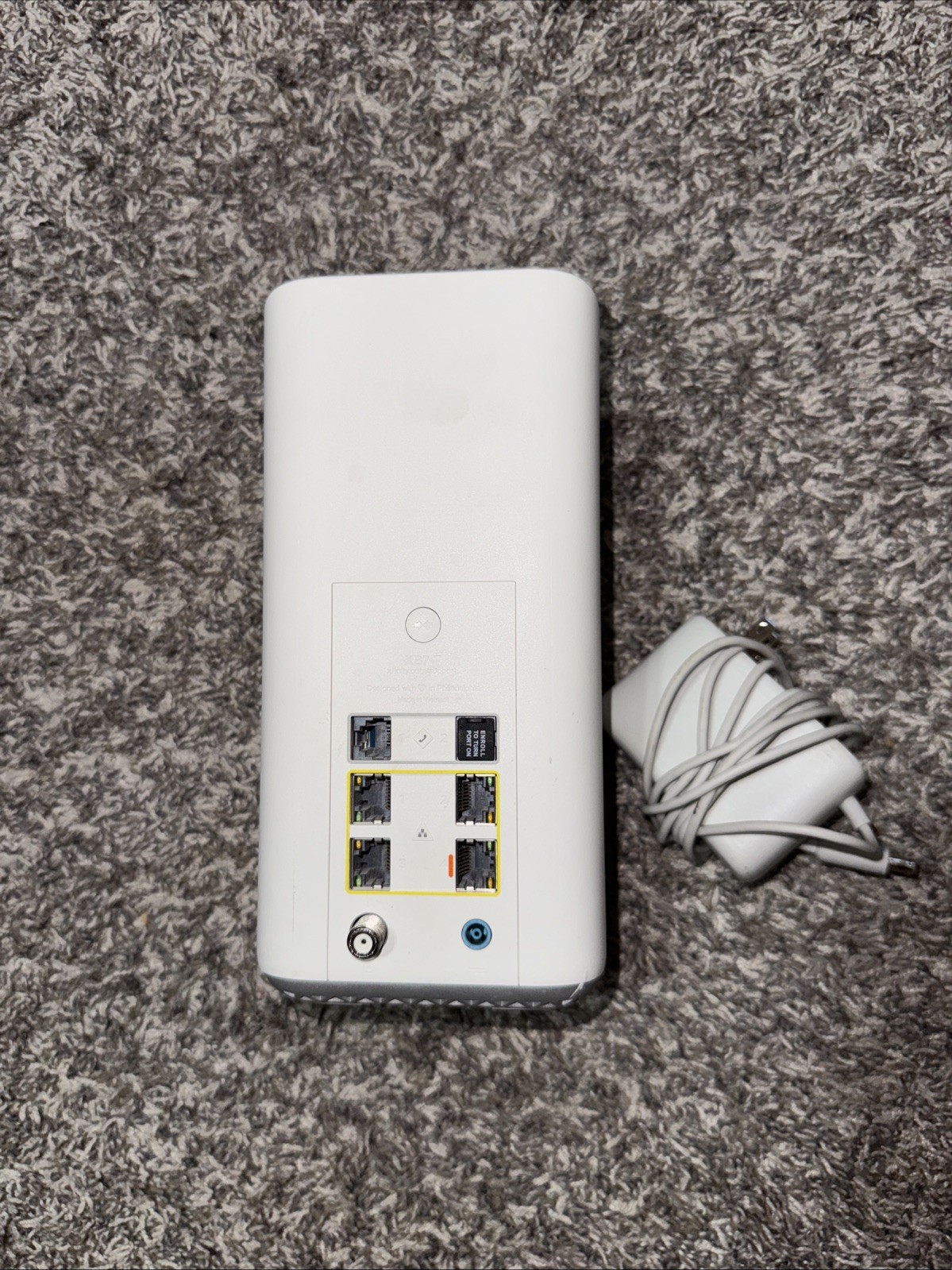 For Parts Comcast Xfinity XB7-T Modem WiFi Router w/Power Cord 4-PORTS