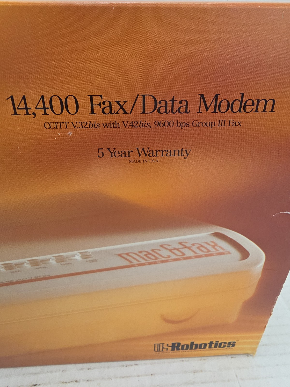 US ROBOTICS MAC&FAX SPORTSTER 14,400 FAX/DATA MODEM