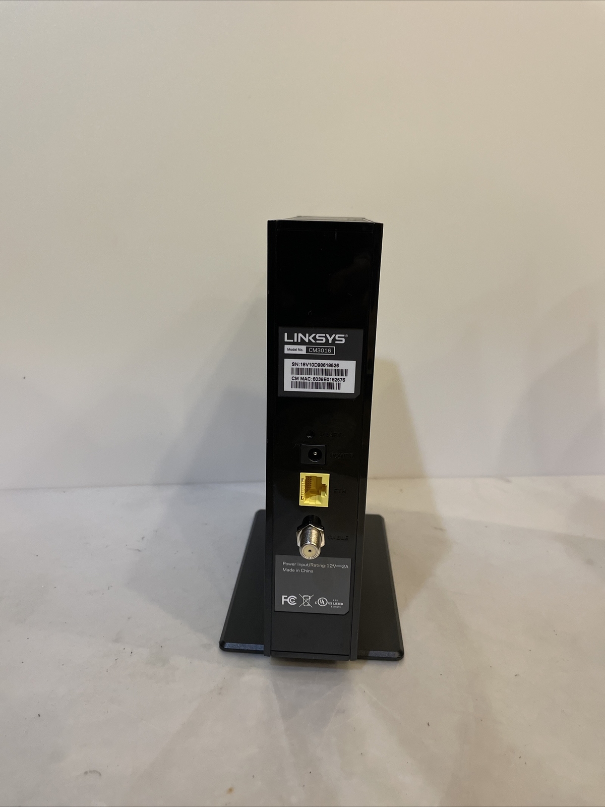 Linksys CM3016 Cable Modem