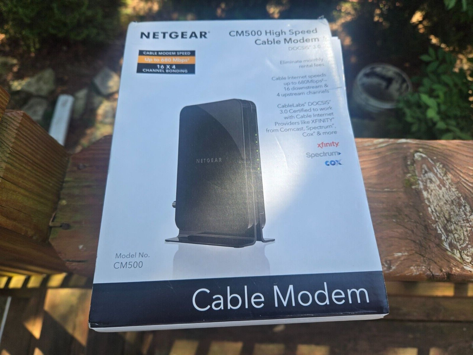 NETGEAR CM500 (CM500100NAS) 680 Mbps – Black