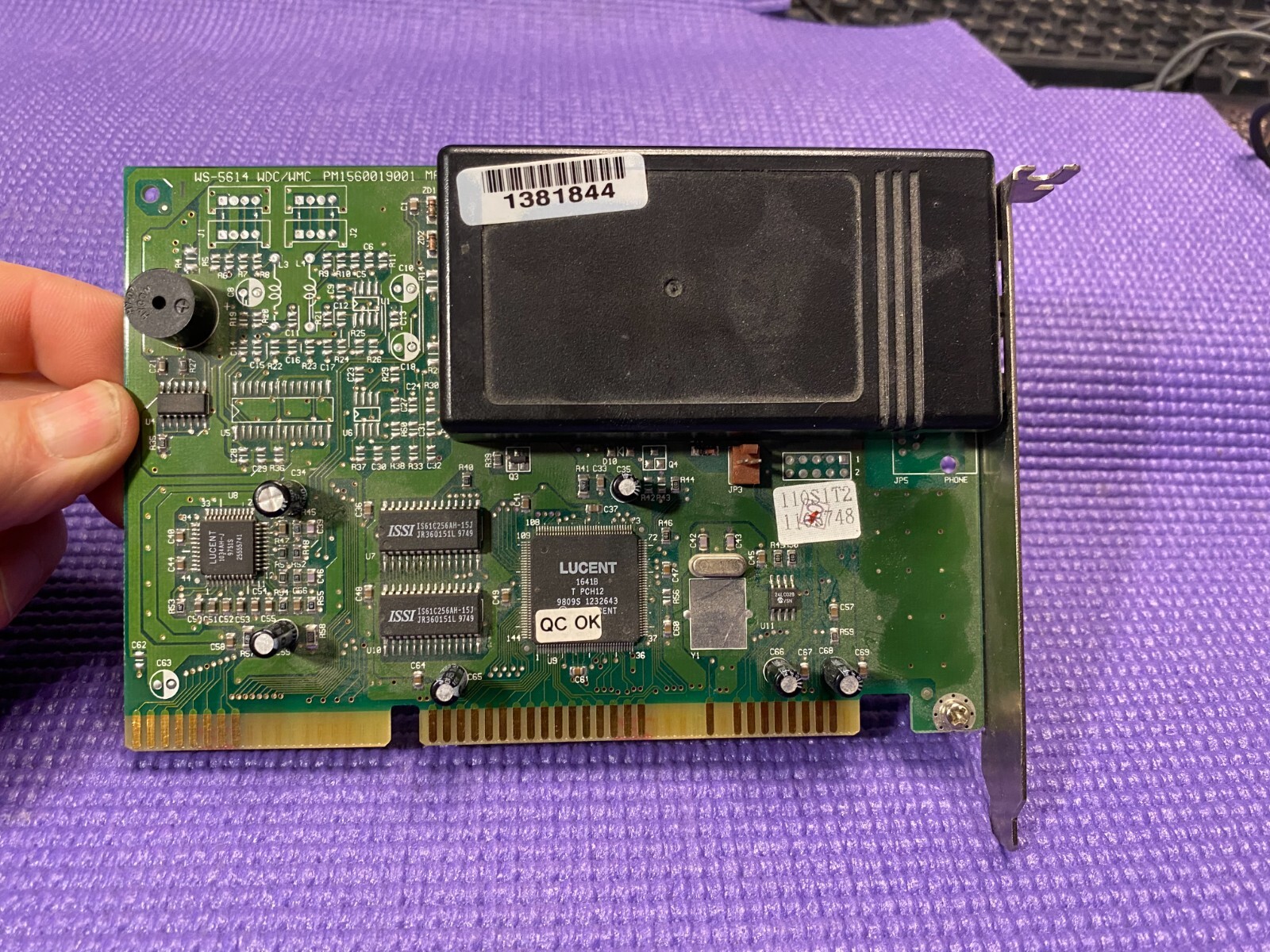Vintage: WS-5614WMC ISA Modem/Fax (Collectable? Very Rare Card? )